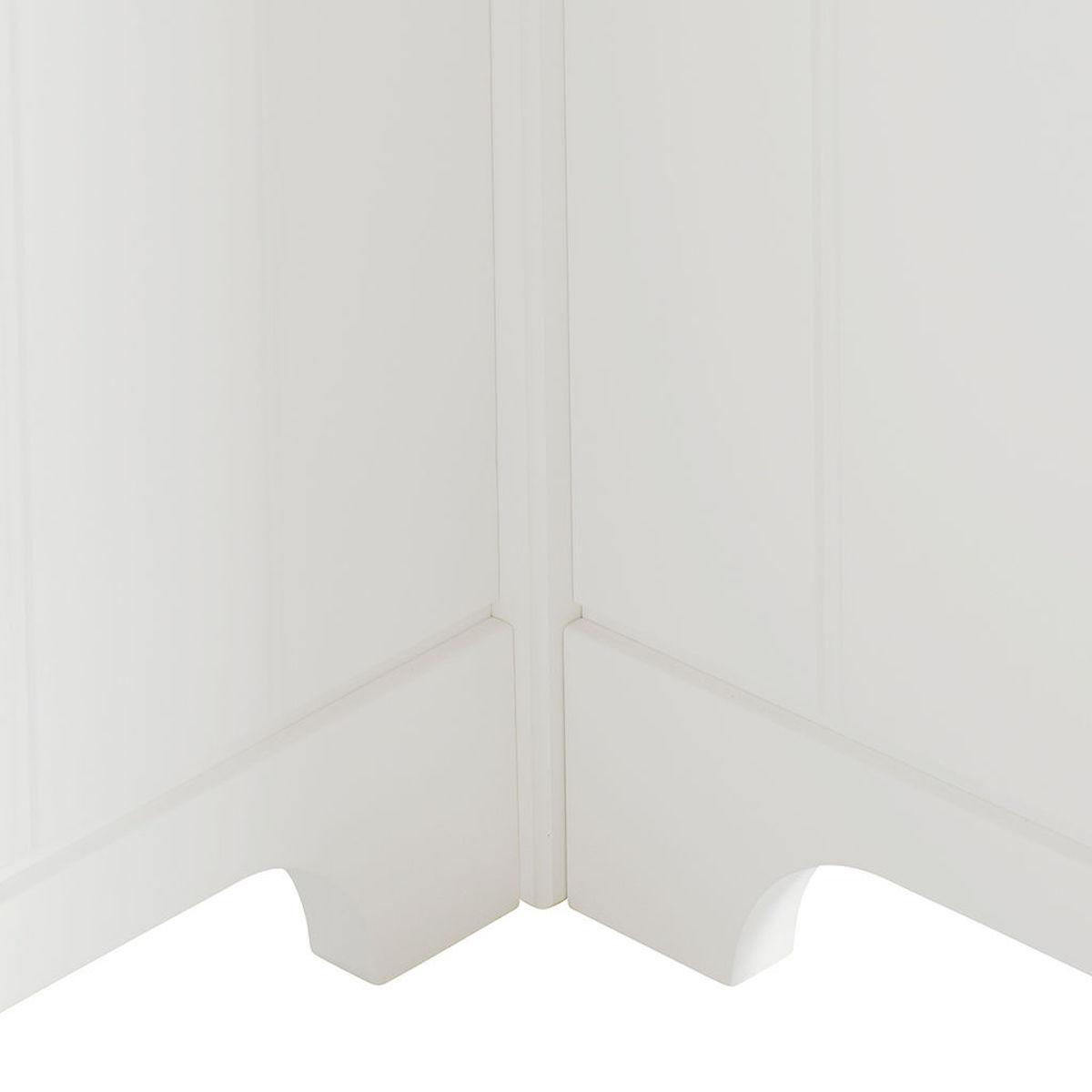 Cama alta 90x200cm SEASIDE CLASSIC Oliver Furniture blanco