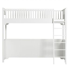 Cama alta 90x200cm SEASIDE CLASSIC Oliver Furniture blanco