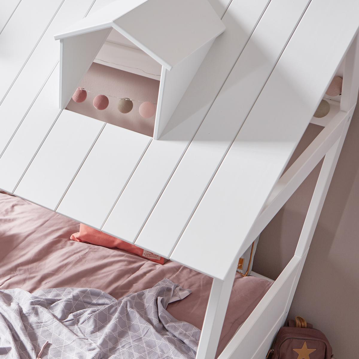 Cama cabaña 120x200cm BEACH HOUSE Lifetime blanco