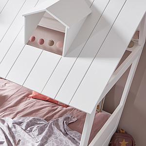 Cama cabaña 120x200cm BEACH HOUSE Lifetime blanco
