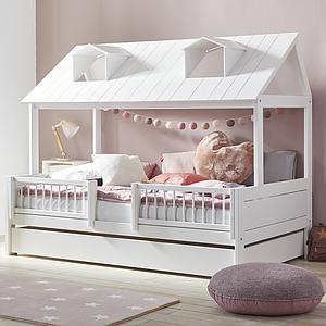 Cama cabaña 120x200cm BEACH HOUSE Lifetime blanco
