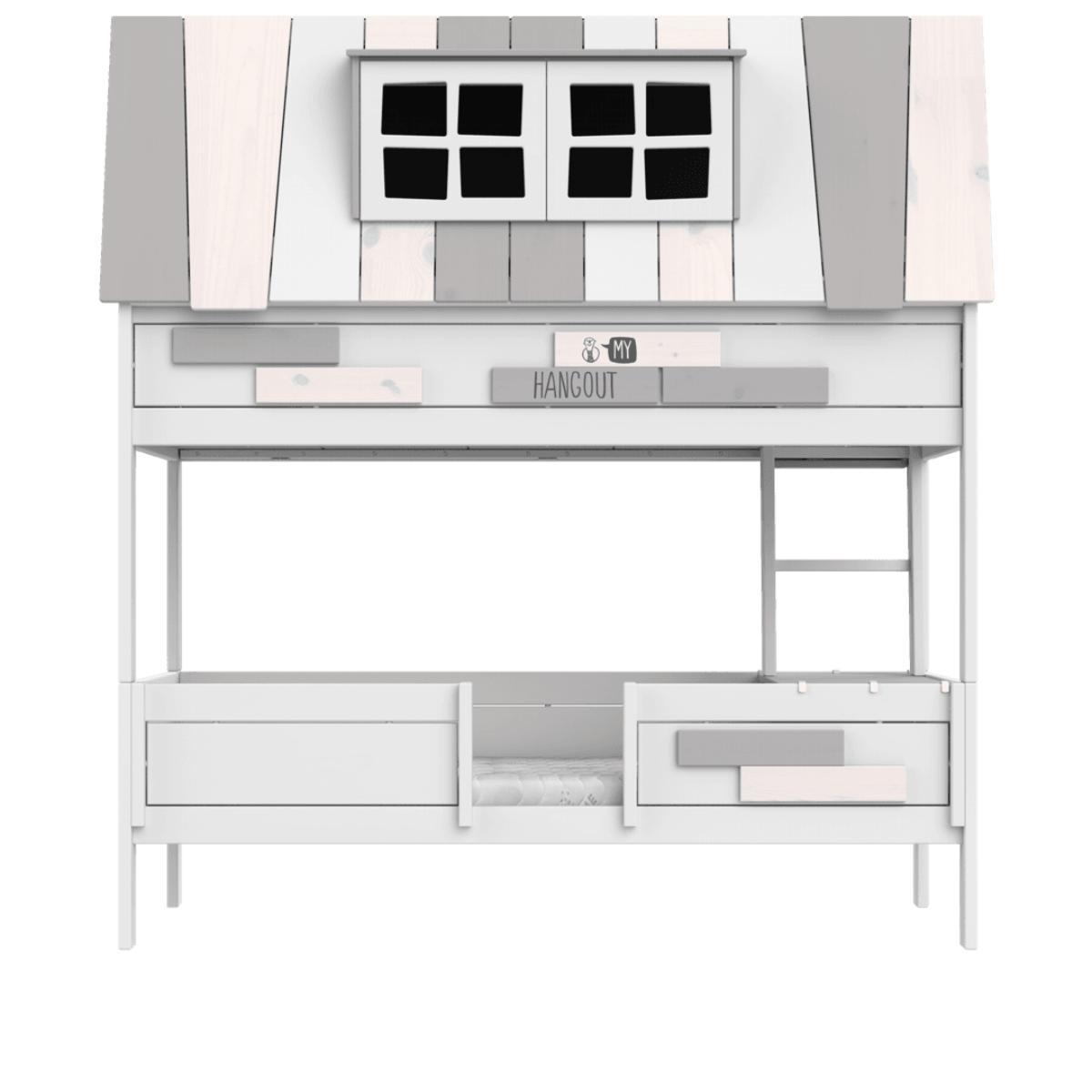 Cama cabaña 90x200cm HANGOUT Lifetime blanco