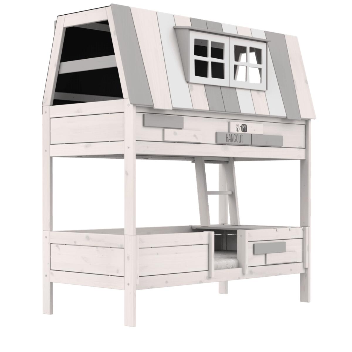 Cama cabaña 90x200cm HANGOUT Lifetime blanqueado