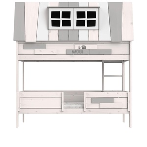 Cama cabaña 90x200cm HANGOUT Lifetime blanqueado