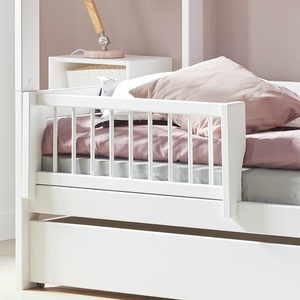 Cama cabaña 90x200cm + somier Deluxe BEACH HOUSE Lifetime blanco