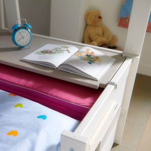 Cama cabaña 90x200cm somier Deluxe HANGOUT Lifetime blanco