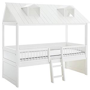 Cama cabaña-cabina 90x200cm BEACH HOUSE Lifetime blanco
