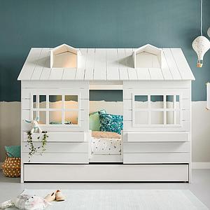 Cama cabaña LAKE HOUSE 2 Lifetime blanco