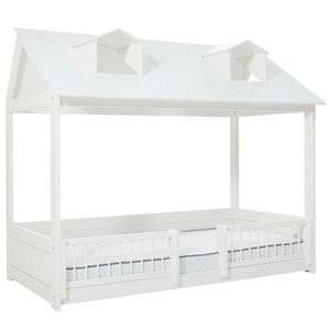 Cama cabaña montessori 2 en 1 BEACH HOUSE Lifetime blanco