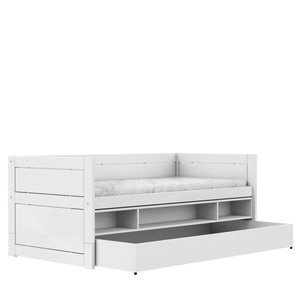 Cama cabina 90x200cm almacenaje-cajón Lifetime blanco