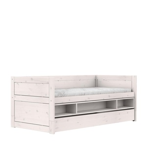 Cama cabina 90x200cm almacenaje-cajón Lifetime blanqueado
