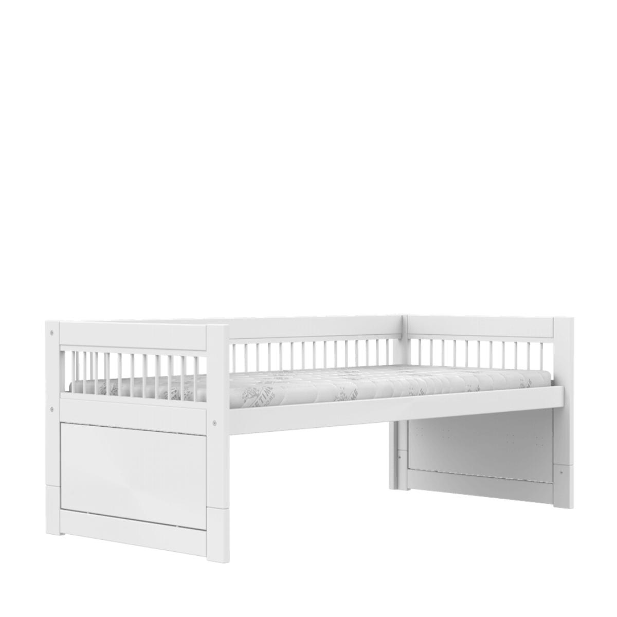 Cama cabina 90x200cm BREEZE Somier Deluxe Lifetime blanco