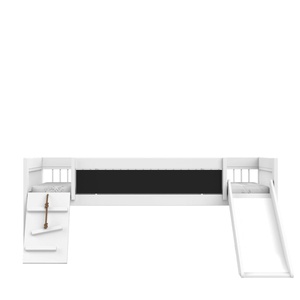 Cama cabina 90x200cm Climb & Slide BREEZE Somier Deluxe Lifetime blanco