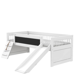 Cama cabina 90x200cm Climb & Slide BREEZE Somier Deluxe Lifetime blanco