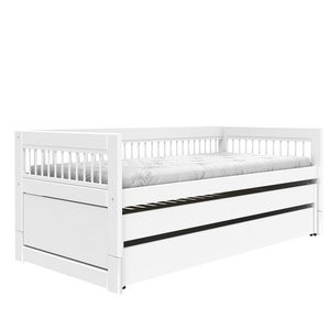 Cama cabina 90x200cm nido-cajón BREEZE Lifetime blanco