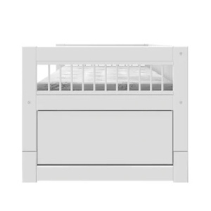 Cama cabina 90x200cm nido-cajón BREEZE Lifetime blanco