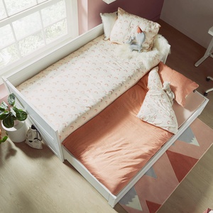 Cama cabina 90x200cm nido-cajón somier Deluxe Lifetime blanco