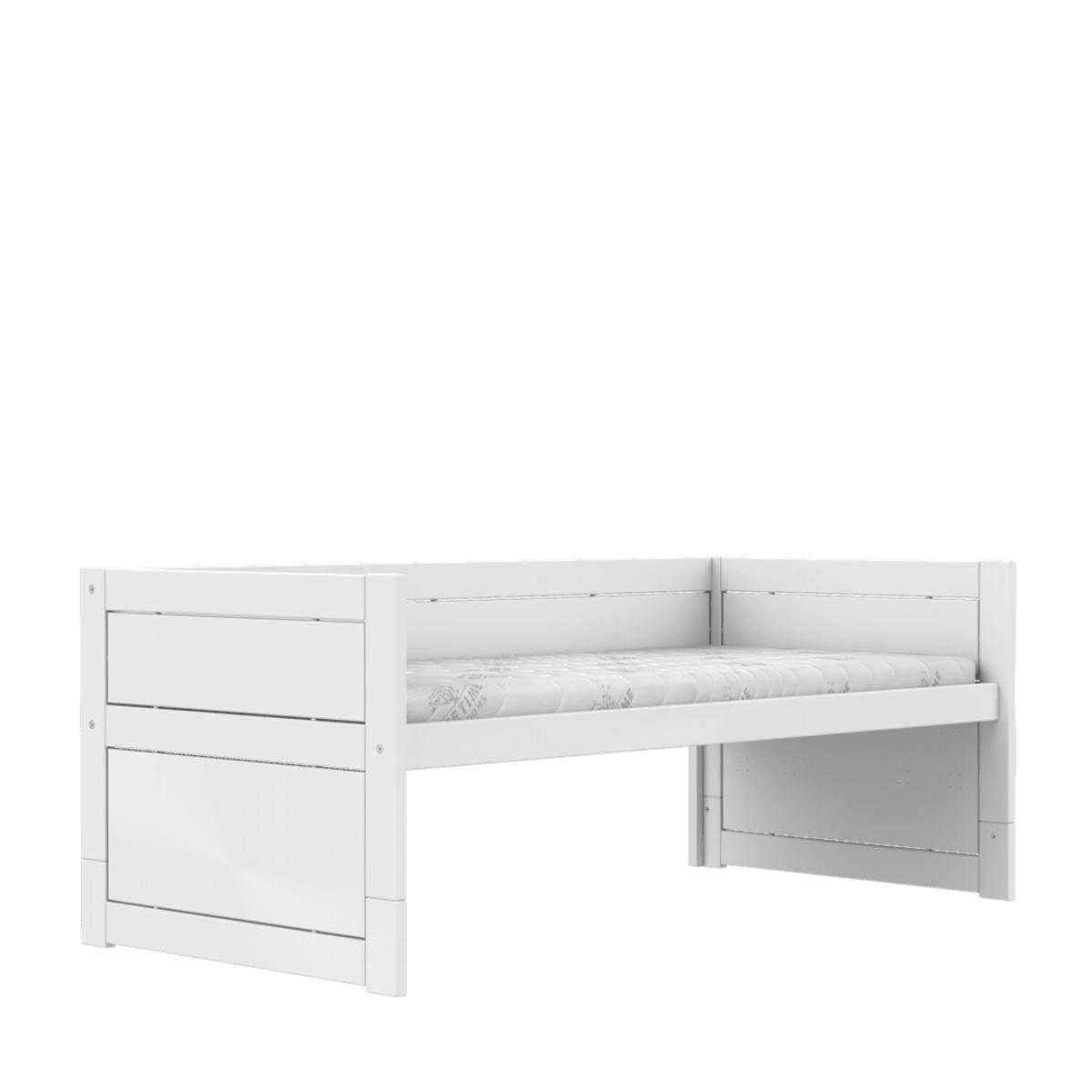 Cama cabina 90x200cm somier DELUXE Lifetime blanco