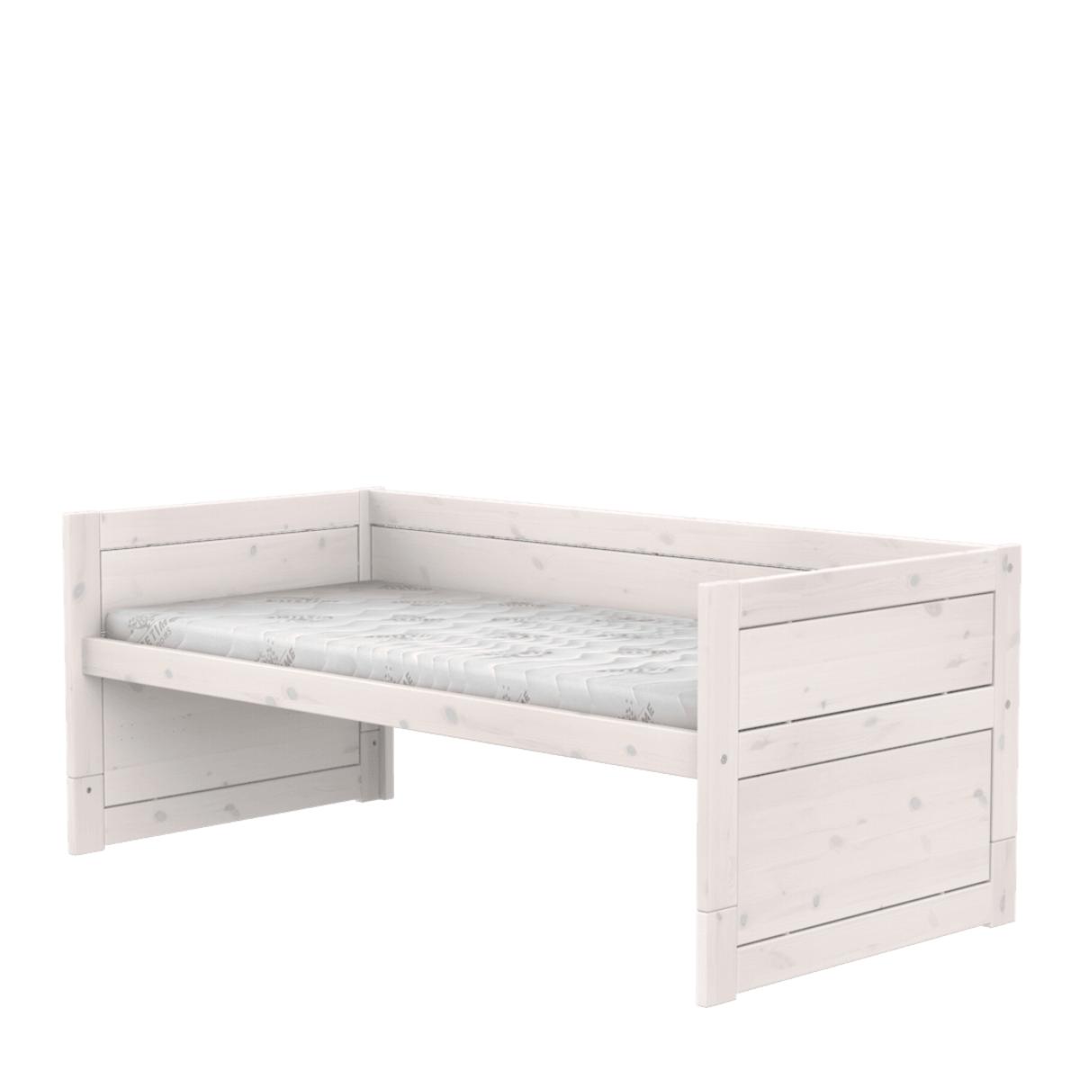 Cama cabina 90x200cm somier DELUXE Lifetime blanqueado
