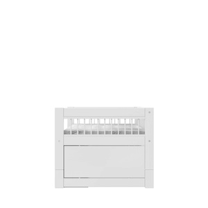 Cama cabina-cajones almacenamiento 90x200cm BREEZE Somier Deluxe Lifetime blanco