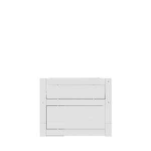 Cama cabina-cajones almacenamiento 90x200cm somier DELUXE Lifetime blanco