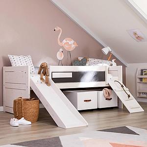 Cama cabina CLIMB & SLIDE Lifetime blanco