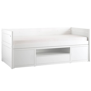 Cama cabina+pequeño mueble Lifetime blanco
