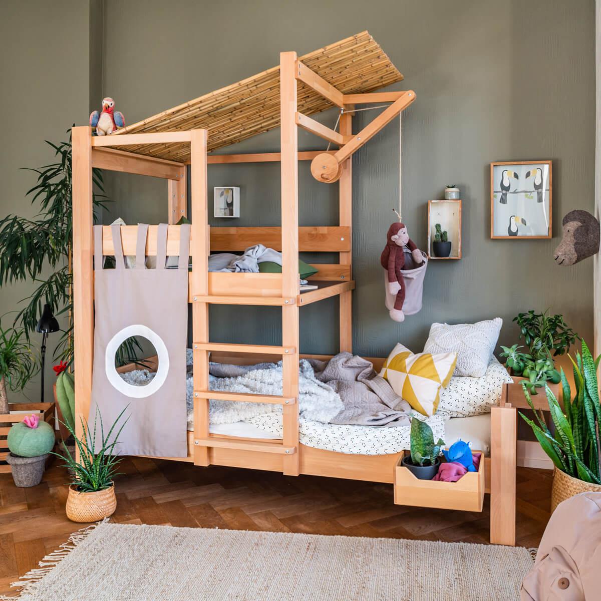 abitare-kids.es | Cama casa árbol Bruno 90x200cm DESTYLE De Breuyn haya