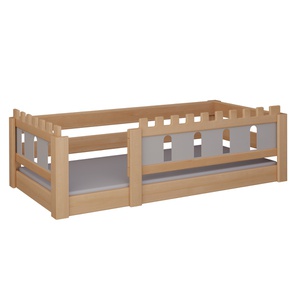 Cama Castillo baja DELUXE de Breuyn natural-gris