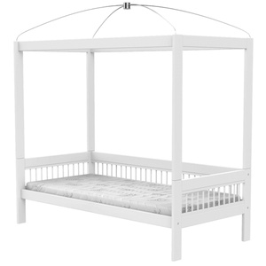 Cama dosel-cúpula 90x200cm BREEZE Somier Deluxe Lifetime blanco