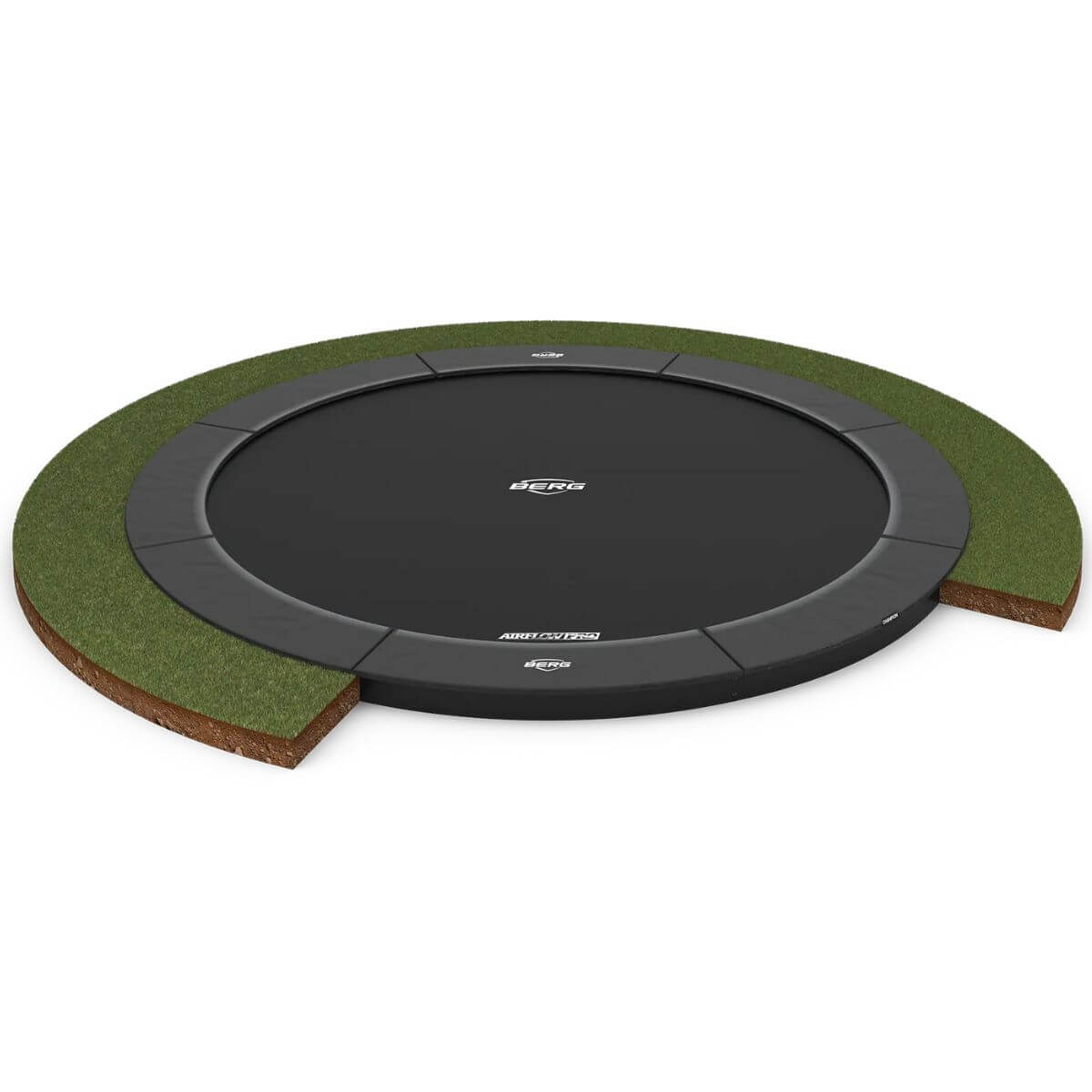 Cama elástica FlatGround 330cm SPORTS CHAMPION Berg gris