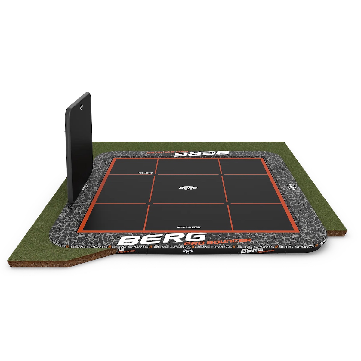 Cama elástica FlatGround 5x5m SPORTS ULTIM PRO BOUNCER+AeroWall Berg
