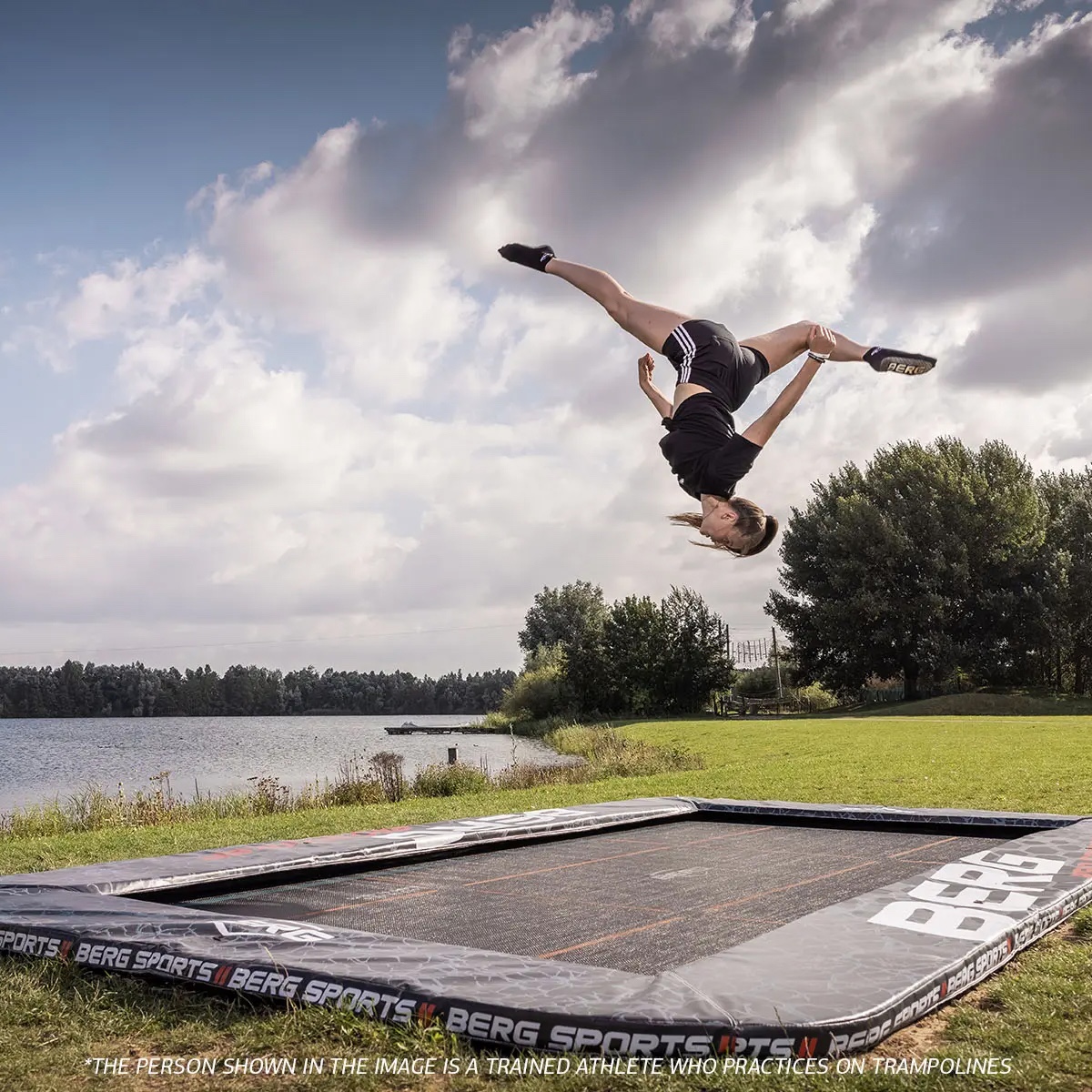 Cama elástica FlatGround 5x5m SPORTS ULTIM PRO BOUNCER Berg
