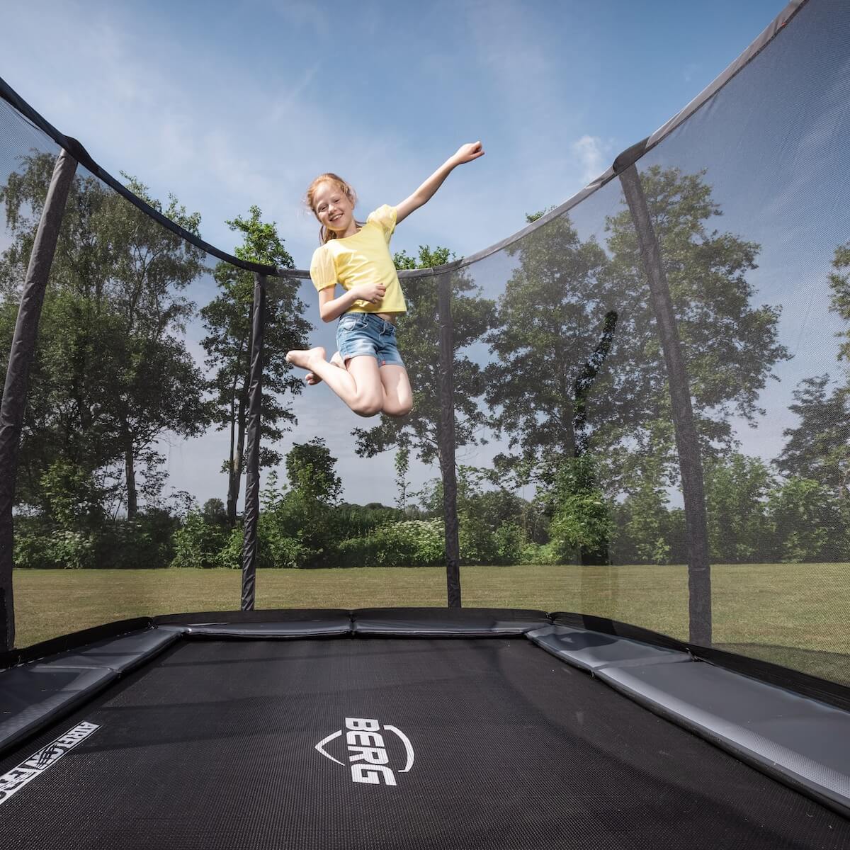Cama elástica InGround 330cm SPORT ULTIM CHAMPION Berg gris