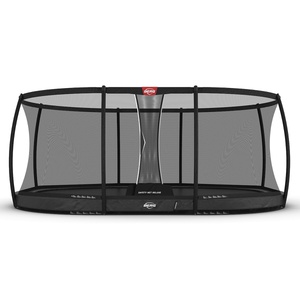 Cama elástica InGround 520cm GRAND CHAMPION+red seguridad Deluxe Berg gris