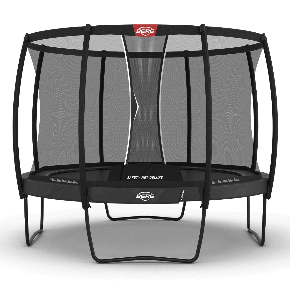 Cama elástica Regular 330cm CHAMPION+red seguridad Deluxe Berg gris