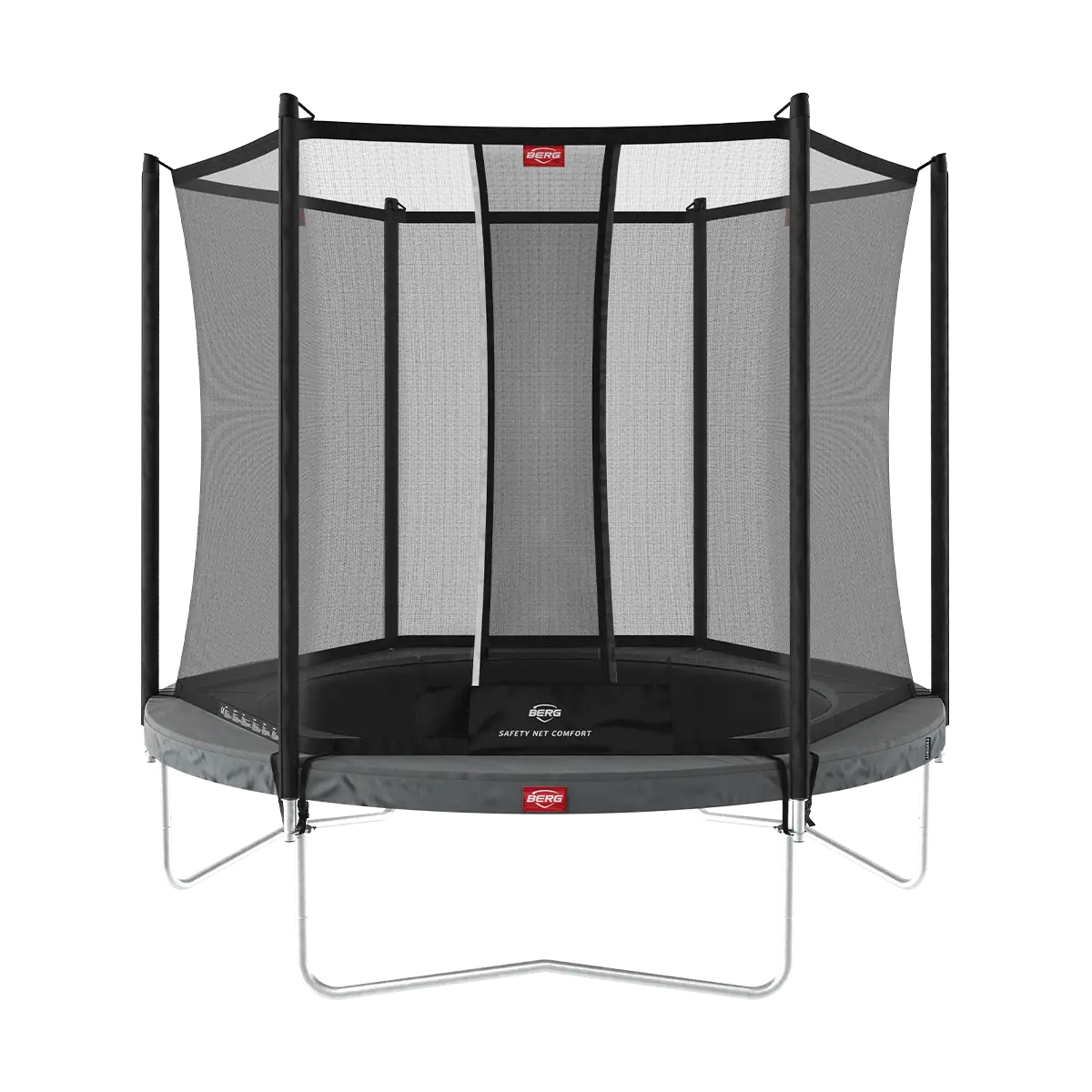 Cama elástica Regular 330cm FAVORIT+red seguridad confort Berg gris