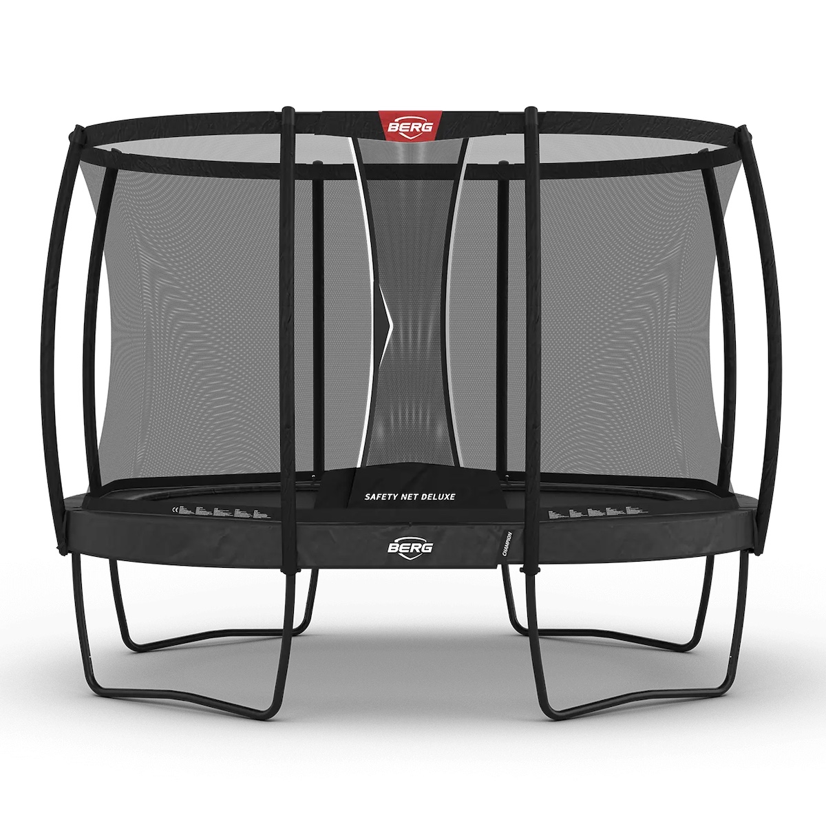Cama elástica Regular 350cm GRAND CHAMPION+red seguridad Deluxe Berg gris