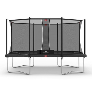 Cama elástica Regular 410cm ULTIM FAVORIT+red seguridad confort Berg gris