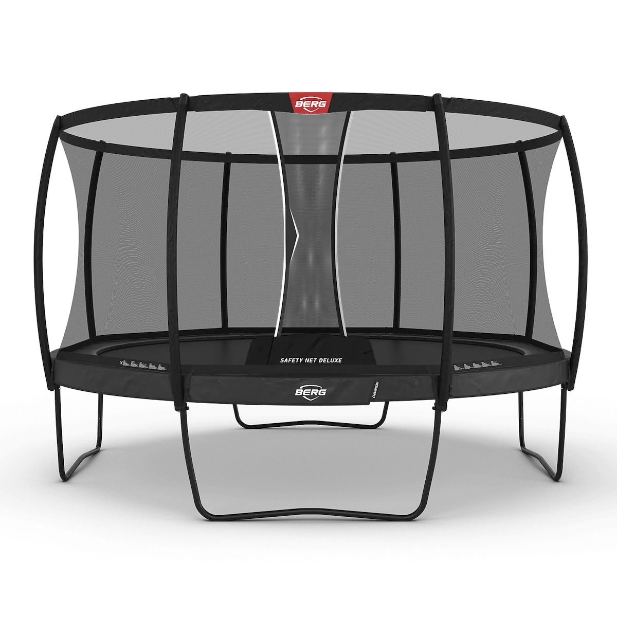 Cama elástica Regular 430cm CHAMPION+red seguridad Deluxe Berg gris