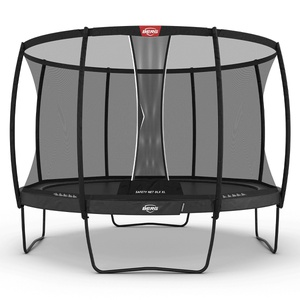 Cama elástica Regular 430cm CHAMPION+red seguridad Deluxe XL Berg gris