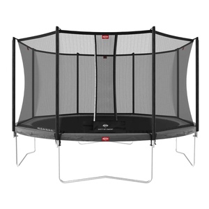 Cama elástica Regular 430cm FAVORIT+red seguridad confort Berg gris