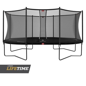 Cama elástica Regular 520cm FAVORIT+red seguridad confort Berg negro