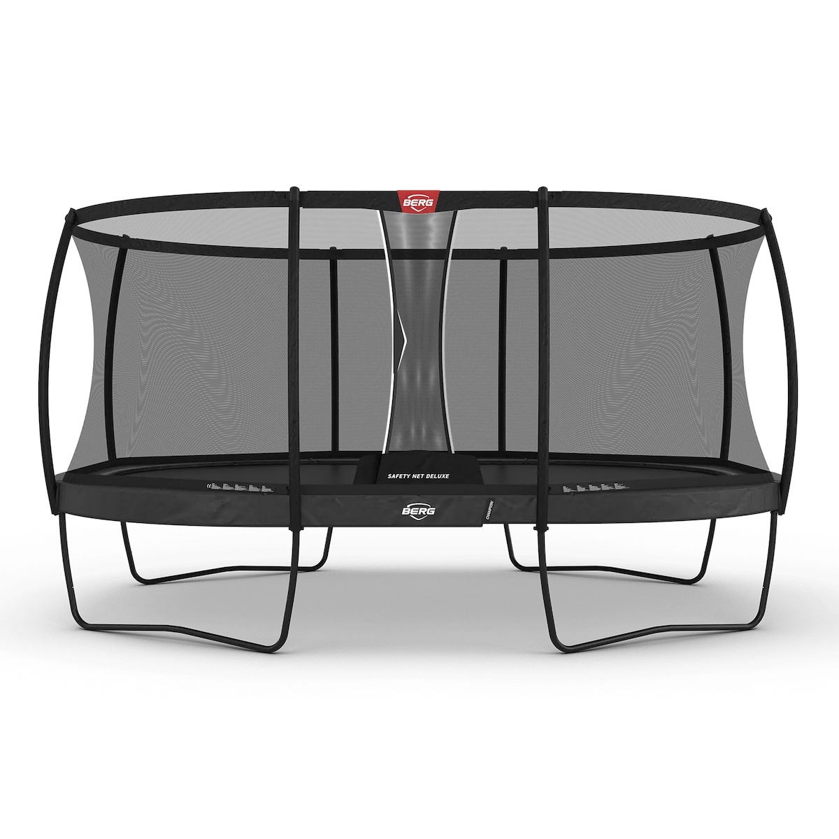 Cama elástica Regular 520cm GRAND CHAMPION+red seguridad Deluxe Berg gris