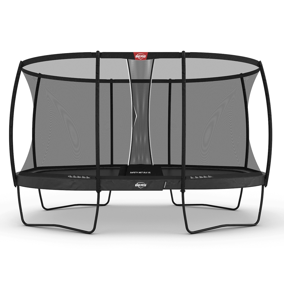 Cama elástica Regular 520cm GRAND CHAMPION+red seguridad Deluxe XL Berg gris