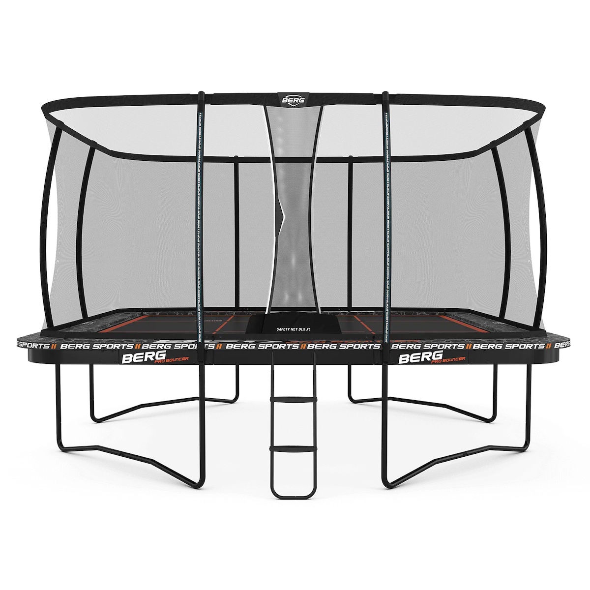 Cama elástica Regular 5x5m SPORTS ULTIM PRO BOUNCER+red seguridad XL Berg