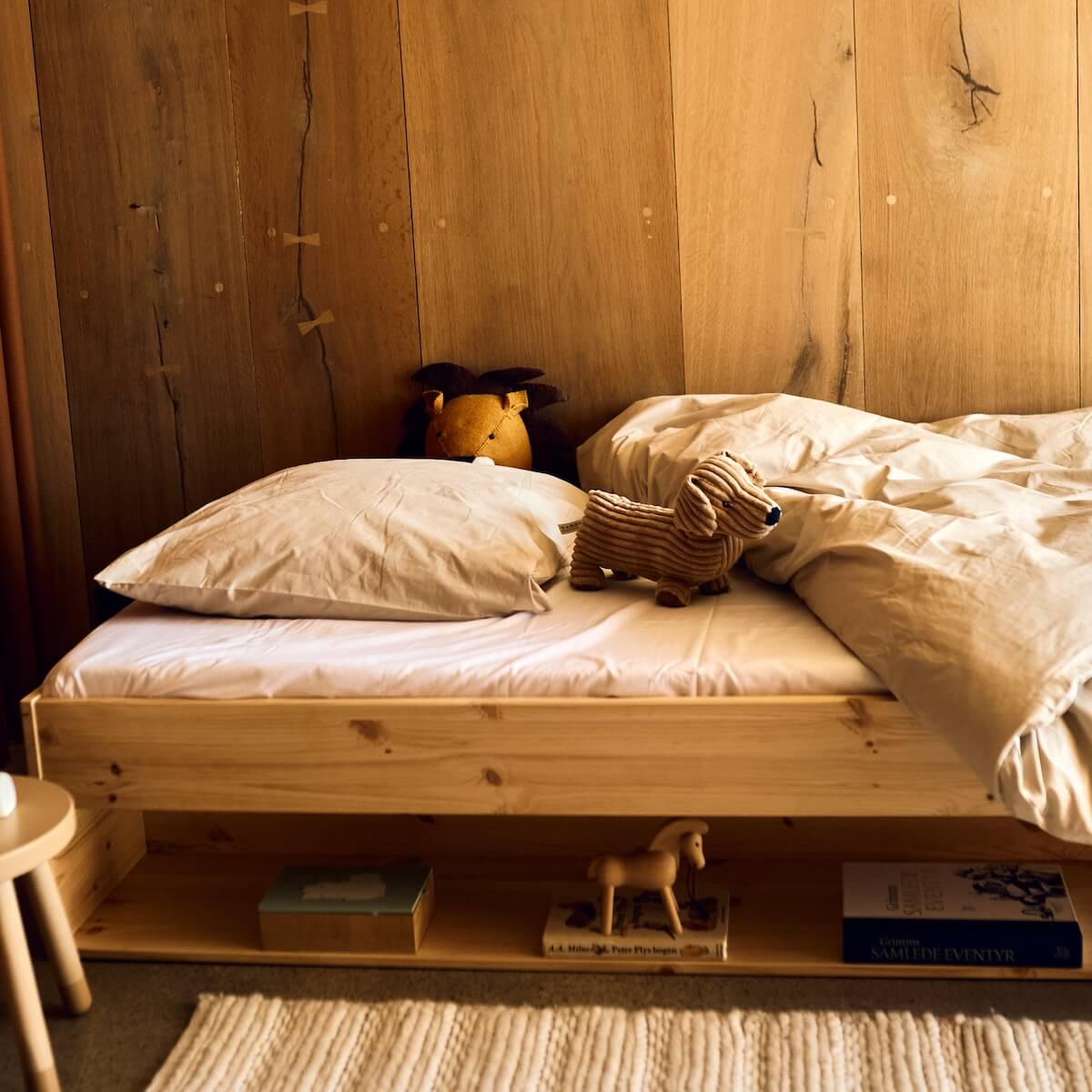 Cama estante 90x200cm GROW Flexa pine