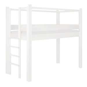 Cama evolutiva 5 en 1 90x200cm escalera lateral DESTYLE de Breuyn lacado blanco