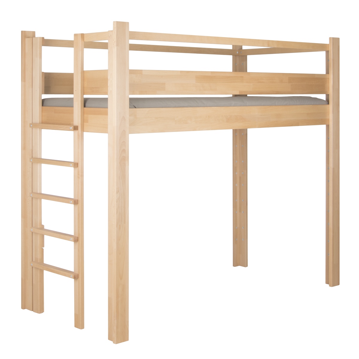 Cama evolutiva 5 en 1 90x200cm escalera lateral DESTYLE de Breuyn natural