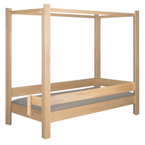 Cama evolutiva 5 en 1 90x200cm escalera lateral DESTYLE de Breuyn natural